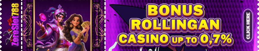 BONUS ROLLINGAN CASINO 0.7% TANPA BATAS