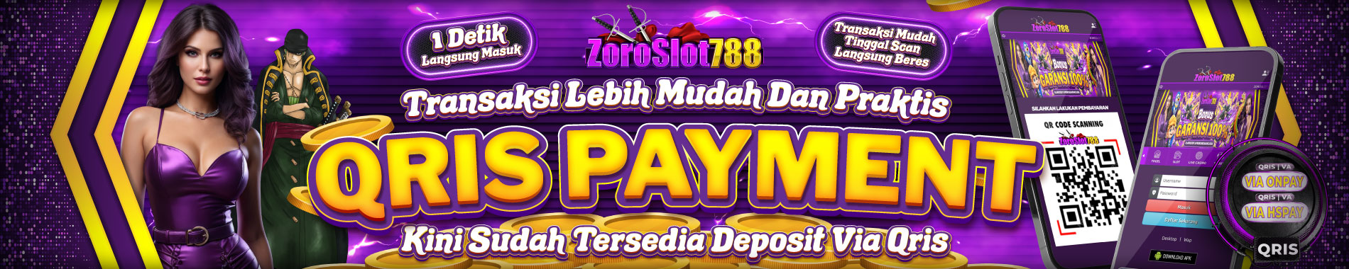 Deposit Via Qris zoroslot788